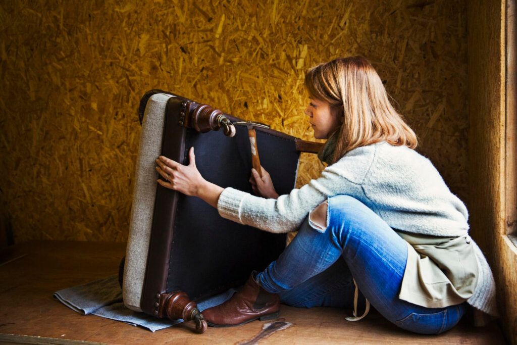 Atelier restauration fauteuil